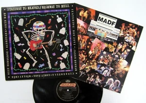 Stairway To Heaven Highway To Hell LP 1989 Ozzy MÖTLEY CRUE Skid row CINDERELLA - Picture 1 of 3