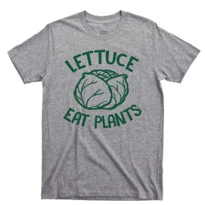 Vegetarian T Shirt Paleo Herbivore Farmers Market Vegetable Gardener Salad Tee - Picture 1 of 10