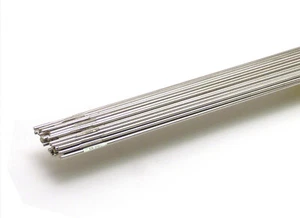 Barrette 316l L saldatura tig acciaio inox Verghette diam. 2,4 mm L100 cm pz.5 - Foto 1 di 1
