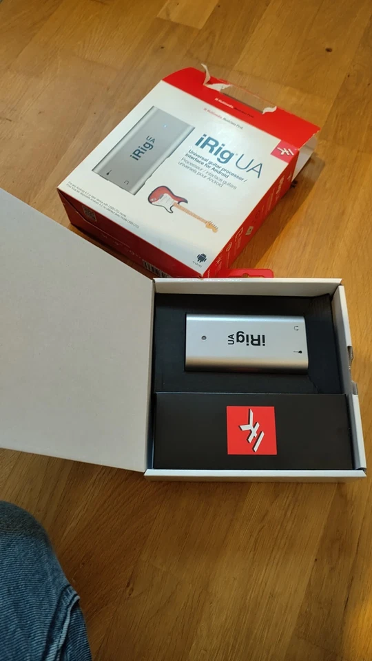 IK Multimedia iRig UA Android Interface E-Gitarre Smartphone - Bild 1 von 1