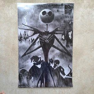 Disney Tim Burton's The Nightmare Before Christmas - Shadows Poster - Picture 1 of 9