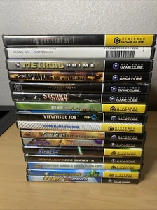 TESTED Lot 16 Nintendo GameCube Action Adventure Mixed Retro Mario Sunshine CiB - Picture 1 of 24
