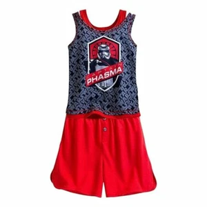 Disney Star Wars Captain Phasma Tank Short Sleep Set Girls Boys Size 4 2-Piece - Picture 1 of 17