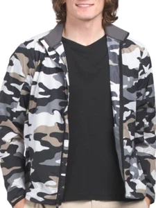 Greyson Golf Large Camo Trailwolf Light Windbreaker Jacket Zip Windproof Shell - Picture 1 of 13