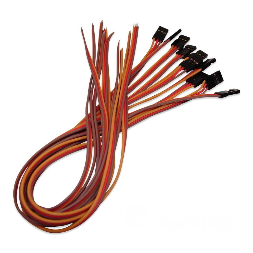 Servokabel Stecker Servo Anschlusskabel 3x 0,25mm² JR Graupner AWG22 frei wählen - Bild 1 von 1