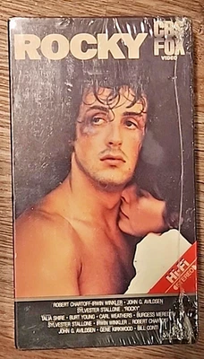 1976 1984 ROCKY I Sealed VHS Red Label CBS Fox Video RARE - Immagine 1 di 4