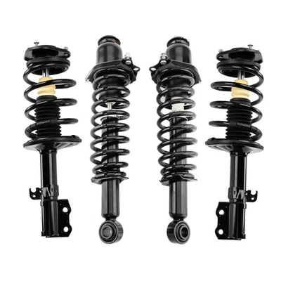 Juego (4) Amortiguadores completos rápidos delanteros + traseros para Toyota Corolla 2003-2008 Foto 1 de 4