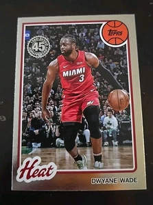 2025 Topps Basketball Dwayne Wade 45th Anniversary 80BK-5 - Picture 1 of 2