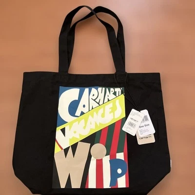 Carhartt Women Bag Graphic Canvas Tote Limited Edition VHTF Popular Products Sop - Image 1 of 4