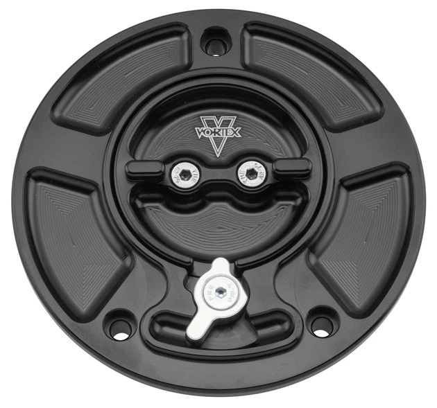 Vortex V3 Gas Cap Black #GC420K for Kawasaki Ninja ZX-9R/Ninja ZX-10R - Image 1 of 1