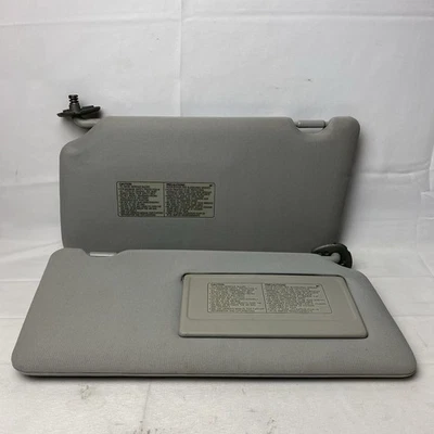 Juego de parasol Honda Element 2003-2006 par conductor pasajero diestro diestro tela gris OEM Foto 1 de 4