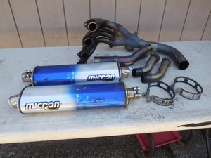 Yamaha YZF-R1 Complete Exhaust System, Micron Mufflers , 2004-06 - Picture 1 of 3