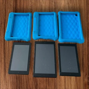 3x Tablets Kindle Bundle - Amazon Fire Untested / Spares or Repairs - Picture 1 of 4