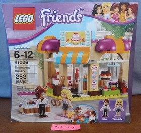 Lego Friends 41006 - DOWNTOWN BAKERY - Brand New, Factory Sealed!  Retired Set