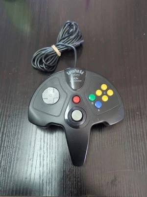 Super Pad 64 Plus Black Controller Tested - WORKS! Red Nintendo 64 Performance - Image 1 of 4