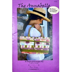 The Annabelle, an Elegant (but) Scrappy Bag PATTERN #102 by Purse Strings, 2004 - Picture 1 of 3