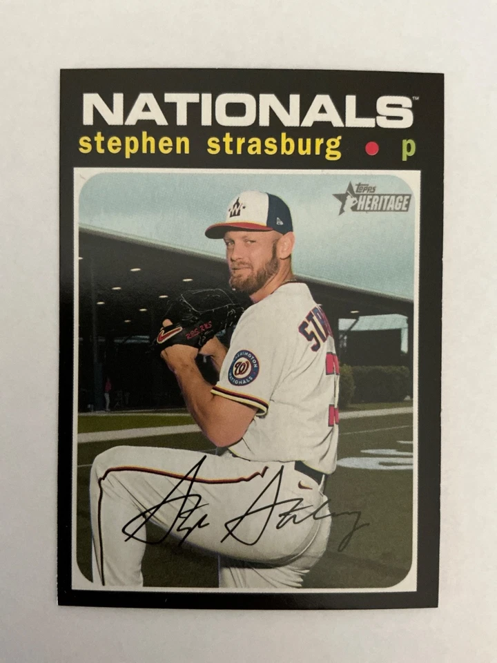 2020 Topps Heritage High Number Baseball Base Cards 501-725 - Image 1 of 1