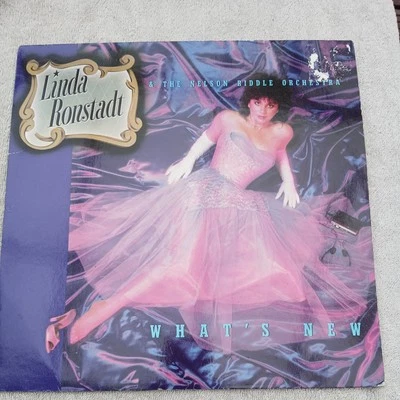 Vintage 1983 Linda Ronstadt & The Nelson Riddle Orchestra What's New 33RPM - Image 1 of 4