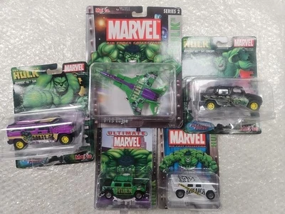 Marvel Hulk Hummer Lote Maisto Diecast, Marvel Air Force F-15 Avión Foto 1 de 4