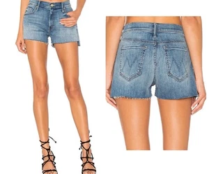 Mother Teaser Step Fray Shorts Lucky Strike Size 27 Mother Denim Shorts - Picture 1 of 9