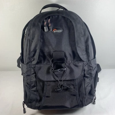 Lowepro Mini Trekker AW Camera Photo Gear Backpack Bag Black Dividers Rain Cover - Image 1 of 4