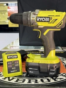 Ryobi One + R18PD3 18V Drill with 4AH Battery and Charger - Picture 1 of 4