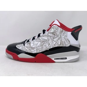 Air Jordan Dub Zero 'Chicago Red' White Sneakers, Size 13 BNIB 311046-160 - Picture 1 of 8