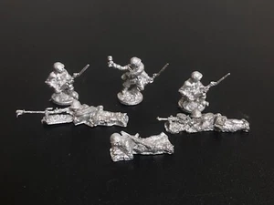 20 mm Zweiter Weltkrieg russische Infanterie MG Teams 6 Metallfiguren RU3 - Bild 1 von 1