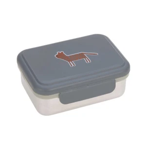 LÄSSIG Kinder Brotdose Edelstahl Lunchbox Frühstücksbox Nachhaltig Kindergarten - Bild 1 von 13