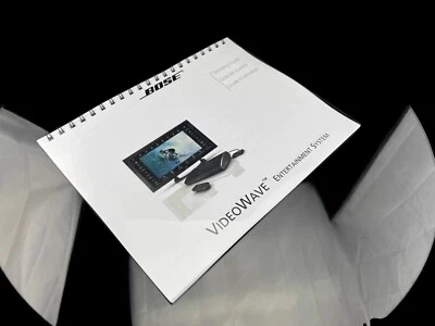 Manual del usuario del sistema de entretenimiento Bose VideoWave manual del propietario instrucciones Foto 1 de 3