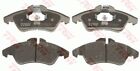 Trw Front Brake Pad Set For Volkswagen Lt Tdi Anj/Avr 2.5 May 1999 To May 2006