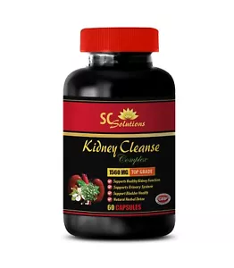 Immune support herbs - KIDNEY CLEANSE COMPLEX - nettle - 1 Bottle (60 Capsules) - Picture 1 of 12