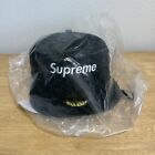 Supreme Box Logo Mesh Back New Era Hat Cap Size 7 1/8 Black Brand New