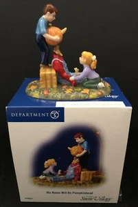 Retired Dept. 56 Snow Village HIS NAME WILL BE PUMPKINHEAD Original Box Mint!  - Picture 1 of 6