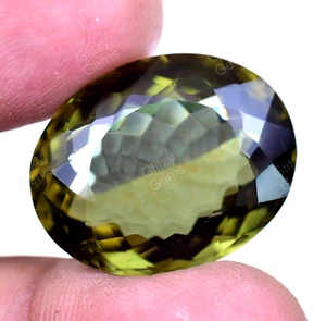 Extremely Rare Natural Hiddenite Kunzite 31.60 Ct Oval Certified Loose Gemstone - Picture 1 of 6