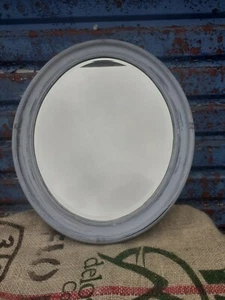 Vintage Bevelled Oval Mirror - Picture 1 of 9