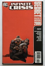 DC Infinite Crisis Secret Files & Origins 2006 #1 second print variant cover NM