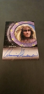 Stargate SG-1 Season 10 Autograph Auto Card A95 Armin Shimerman as Anteaus  - Image 1 of 2