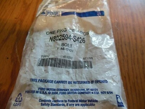 4 OE Ford N802594S426 Bolts - Imagen 1 de 2
