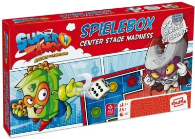 Superzings 22510002 - Spielebox Gesellschaftsspiel Brettspiel Kinderspiel Kinder - Bild 1 von 4