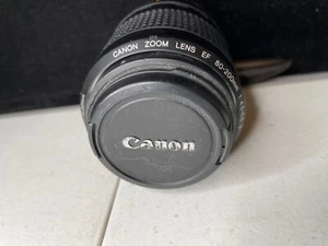 Canon Zoom Lens EF 80-200mm 1:4.5-5.6 II w/ Original Cap - Picture 1 of 3