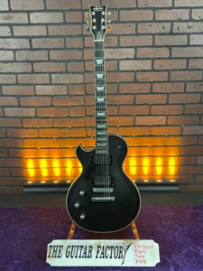 2015 Schecter Solo-II Platinum Left Handed - Satin Black w/ Hard Shell Case - Picture 1 of 10