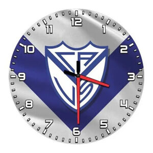 C A. VELEZ SARSFIELD - Analog Wall Clock PVC 30 cm in diameter - Argentina