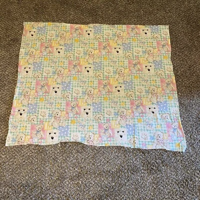 Spectrix Boyd's Bears Teddy Bear Patchwork  Fabric Remnant 42”W x 34”L - Image 1 of 4