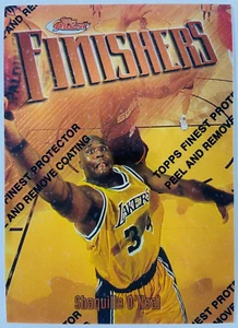 Shaquille O'Neal – Los Angeles Lakers 1997-98 Topps Finest Finishers #50 - Bild 1 von 2