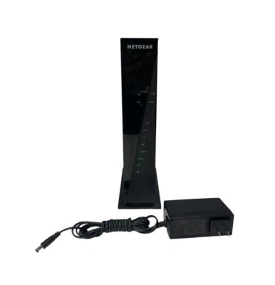 NETGEAR C6300 DOCSIS 3.0 WiFi Cable Modem Router with Power Cord TESTED - Image 1 of 4