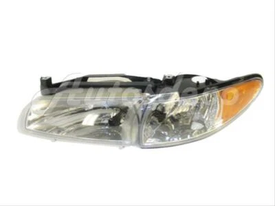 Conjunto de faros con bombilla izquierda para Pontiac Grand Prix 1997-2003 Foto 1 de 2