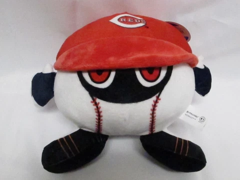 RallyMen Mr. Mascot Stuffed Plushie Toy~Cincinnati Reds Merch MLB~2017~9”~NWT Cover