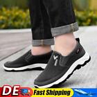 Men Casual Travel Shoes Breathable Slip On for Jogging and Sports (43 gray) Hot