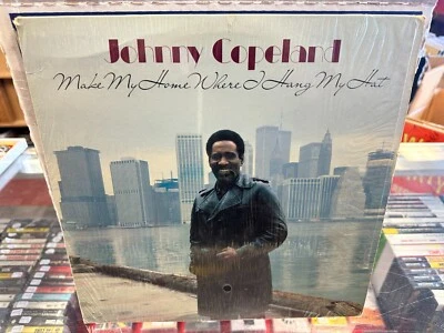 Johnny Copeland Make My Home Where I Hang My Hat vinyl LP EX SHRINK Rounder 1982 - Image 1 of 2